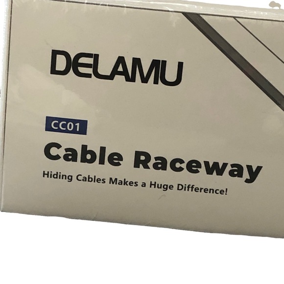 DELAMU Cable Raceway CC01-Beige cord Concealer - Picture 2 of 6